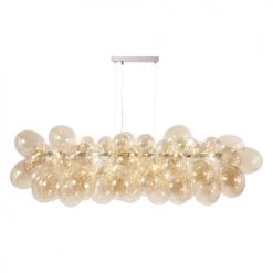 Maisons Du Monde Lustres Lustre En Métal Et Globes En Verre Ambré -Luminaires Ventes lustre en metal et globes en verre ambre 1000 5 9 182500 2