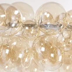 Maisons Du Monde Lustres Lustre En Métal Et Globes En Verre Ambré -Luminaires Ventes lustre en metal et globes en verre ambre 1000 5 9 182500 4