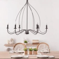 Maisons Du Monde Lustres Lustre En Métal Noir D100 -Luminaires Ventes lustre en metal noir d100 1000 16 34 116228 8