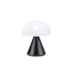 Lexon Lampes à Poser Mini Lampe LED En Aluminium Rose -Luminaires Ventes mini lampe led en aluminium gris fonce 1