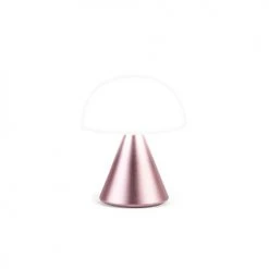 Luminaires Ventes -Luminaires Ventes mini lampe led en aluminium rose 1