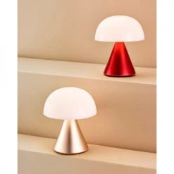 Lexon Lampes à Poser Mini Lampe LED En Aluminium Rose -Luminaires Ventes mini lampe led en aluminium rose 3