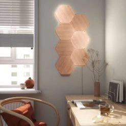Nanoleaf Lampes à Poser Objet Lumineux En Bois -Luminaires Ventes objet lumineux en bois 4