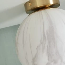 It's About Romi Suspensions Plafonnier Abat-jour En Verre Or/verre Teint, H. 32cm -Luminaires Ventes plafonnier abat jour en verre or verre teint h 32cm 3