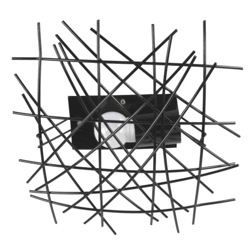 Tosel Suspensions Plafonnier Acier Noir 4 Tosel Suspensions Plafonnier Acier Noir – Image 2