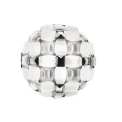 SLAMP Suspensions Plafonnier/Applique Mida Plastique Rose 50x50x16 Cm -Luminaires Ventes plafonnier applique mida plastique argent 50x50x16 cm 1