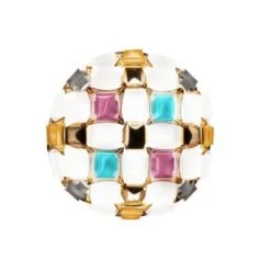 SLAMP Suspensions Plafonnier/Applique Mida Plastique Multicolore 50x50x16 Cm -Luminaires Ventes plafonnier applique mida plastique multicolore 50x50x16 cm 4