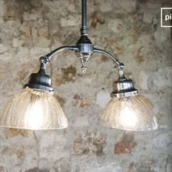 PIB Lampes à Poser Plafonnier Art Nouveau En Métal Argenté -Luminaires Ventes plafonnier art nouveau en metal argente 1