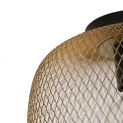 QAZQA Suspensions Plafonnier En Acier Doré/laiton -Luminaires Ventes plafonnier en acier dore laiton 20