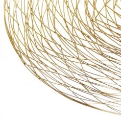 QAZQA Suspensions Plafonnier En Acier Doré/laiton -Luminaires Ventes plafonnier en acier dore laiton 5