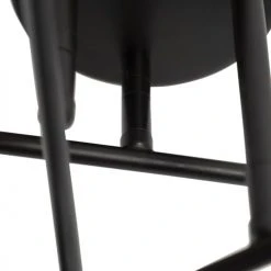 QAZQA Suspensions Plafonnier En Acier Noir -Luminaires Ventes plafonnier en acier noir 5