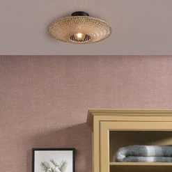 Good & Mojo Suspensions Plafonnier En Bambou D44cm -Luminaires Ventes plafonnier en bambou d44cm 1