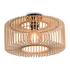Good & Mojo Suspensions Plafonnier En Bambou Naturel D40
