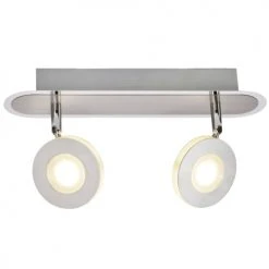 Brilliant Appliques Murales Et Spots Plafonnier En Métal Argenté