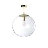 Lussiol Lighting Suspensions Plafonnier En Métal Transparent D. 34 Cm -Luminaires Ventes plafonnier en metal transparent d 34 cm