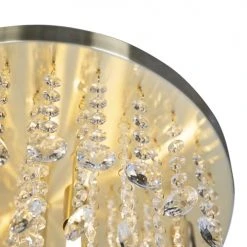 QAZQA Suspensions Plafonnier En Verre Doré/laiton -Luminaires Ventes plafonnier en verre dore laiton 22