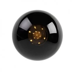 QAZQA Suspensions Plafonnier En Verre Noir -Luminaires Ventes plafonnier en verre noir 23