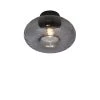 It's About Romi Suspensions Plafonnier En Verre Noir, H. 18cm -Luminaires Ventes plafonnier en verre noir h 18cm