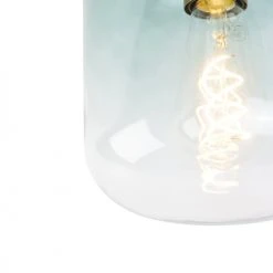 QAZQA Suspensions Plafonnier En Verre Vert -Luminaires Ventes plafonnier en verre vert 3