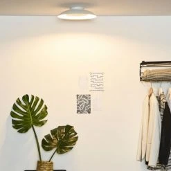 Lucide Suspensions Plafonnier LED Rond En Métal D21.5cm -Luminaires Ventes plafonnier led rond en metal d21 5cm 1