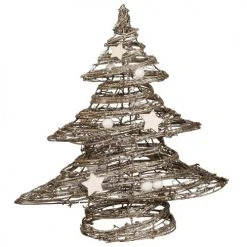 Maisons Du Monde Sapins De Noël Sapin Lumineux En Rotin H40