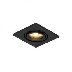 QAZQA Appliques Murales Et Spots Spot à Encastrer En Aluminium Noir -Luminaires Ventes spot a encastrer en aluminium noir 10