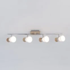 Keria Appliques Murales Et Spots Spot De Plafond (réglette/plafonnier) En Bois -Luminaires Ventes spot de plafond reglette plafonnier en bois 3