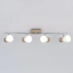 Keria Appliques Murales Et Spots Spot De Plafond (réglette/plafonnier) En Bois -Luminaires Ventes spot de plafond reglette plafonnier en bois 5