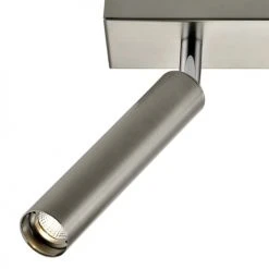 Laurie Lumière Appliques Murales Et Spots Spot De Plafond (réglette/plafonnier) En Métal Argente -Luminaires Ventes spot de plafond reglette plafonnier en metal argente 1