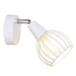 Keria Appliques Murales Et Spots Spot Mural 1 Lumières En Métal Noir -Luminaires Ventes spot mural 1 lumieres en metal blanc