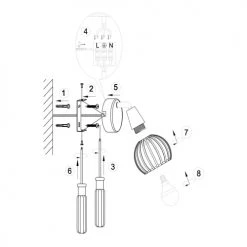 Keria Appliques Murales Et Spots Spot Mural 1 Lumières En Métal Noir -Luminaires Ventes spot mural 1 lumieres en metal noir 4