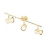 QAZQA Appliques Murales Et Spots Spot Plafond En Acier Doré/laiton -Luminaires Ventes spot plafond en acier dore laiton
