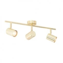 QAZQA Appliques Murales Et Spots Spot Plafond En Acier Doré/laiton -Luminaires Ventes spot plafond en acier dore laiton 2