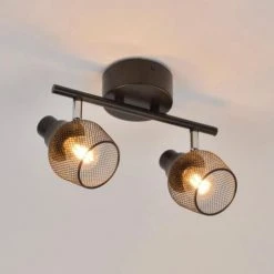 Corep Appliques Murales Et Spots Spots Orientables Métal Grillagé L26cm -Luminaires Ventes spots orientables metal grillage l26cm 2