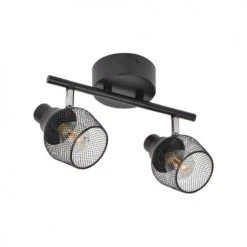 Corep Appliques Murales Et Spots Spots Orientables Métal Grillagé L26cm