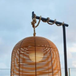 LUMISKY Lampadaires Support De Lampe Métal Gris 41CM -Luminaires Ventes support de lampe metal gris 41cm 1