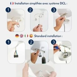 Hoopzi Suspensions Suspension 1 Fil électrique En Tissu Bleu Roi 3m -Luminaires Ventes suspension 1 fil electrique en tissu bleu roi 3m 3