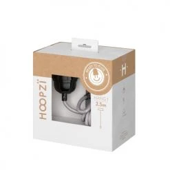 Hoopzi Suspensions Suspension 1 Fil électrique En Tissu Gris 2,5m Douille Noire -Luminaires Ventes suspension 1 fil electrique en tissu gris 2 5m douille noire 3