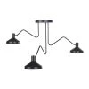 Maisons Du Monde Suspensions Suspension 3 Abat-jour En Métal Noir -Luminaires Ventes suspension 3 abat jour en metal noir 1000 2 37 222872 1
