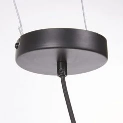 Maisons Du Monde Suspensions Suspension 3 Globes En Métal Et Verre Fumé H59 -Luminaires Ventes suspension 3 globes en metal et verre fume h59 1000 9 30 226432 4