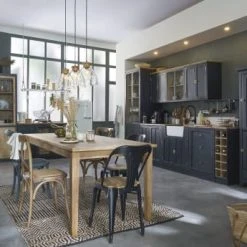 Maisons Du Monde Suspensions Suspension 3 Globes En Verre Et Manguier -Luminaires Ventes suspension 3 globes en verre et manguier 1000 7 38 210450 3