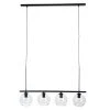 Maisons Du Monde Suspensions Suspension 4 Globes En Verre Fumé Et Métal Noir -Luminaires Ventes suspension 4 globes en verre fume et metal noir 1000 10 39 215043 1