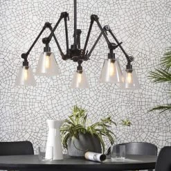 It's About Romi Lustres Suspension 5 Bras 5 Lumières -Luminaires Ventes suspension 5 bras 5 lumieres 2