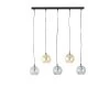 Maisons Du Monde Suspensions Suspension 5 Globes En Verre Fumé Noir Et Ambré -Luminaires Ventes suspension 5 globes en verre fume noir et ambre 1000 3 40 189706 1