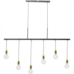Kare Design Suspensions Suspension 6 Douilles En Acier Noir