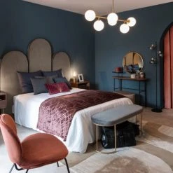 Maisons Du Monde Suspensions Suspension 6 Globes En Verre Opaline Et Métal Doré -Luminaires Ventes suspension 6 globes en verre opaline et metal dore 1000 8 30 201832 6