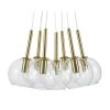 Maisons Du Monde Suspensions Suspension 7 Globes En Verre Et Métal Doré -Luminaires Ventes suspension 7 globes en verre et metal dore 1000 9 37 210367 1