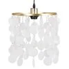 Maisons Du Monde Suspensions Suspension à Pampilles En Nacre écrue Et Métal Doré -Luminaires Ventes suspension a pampilles en nacre ecrue et metal dore 1000 10 5 223373 1