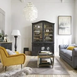 Maisons Du Monde Suspensions Suspension à Pampilles En Nacre Et Métal Doré -Luminaires Ventes suspension a pampilles en nacre et metal dore 1000 14 29 201175 3