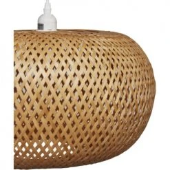 ATHM DESIGN Suspensions Suspension Abat Jour Bambou Beige -Luminaires Ventes suspension abat jour bambou beige 2